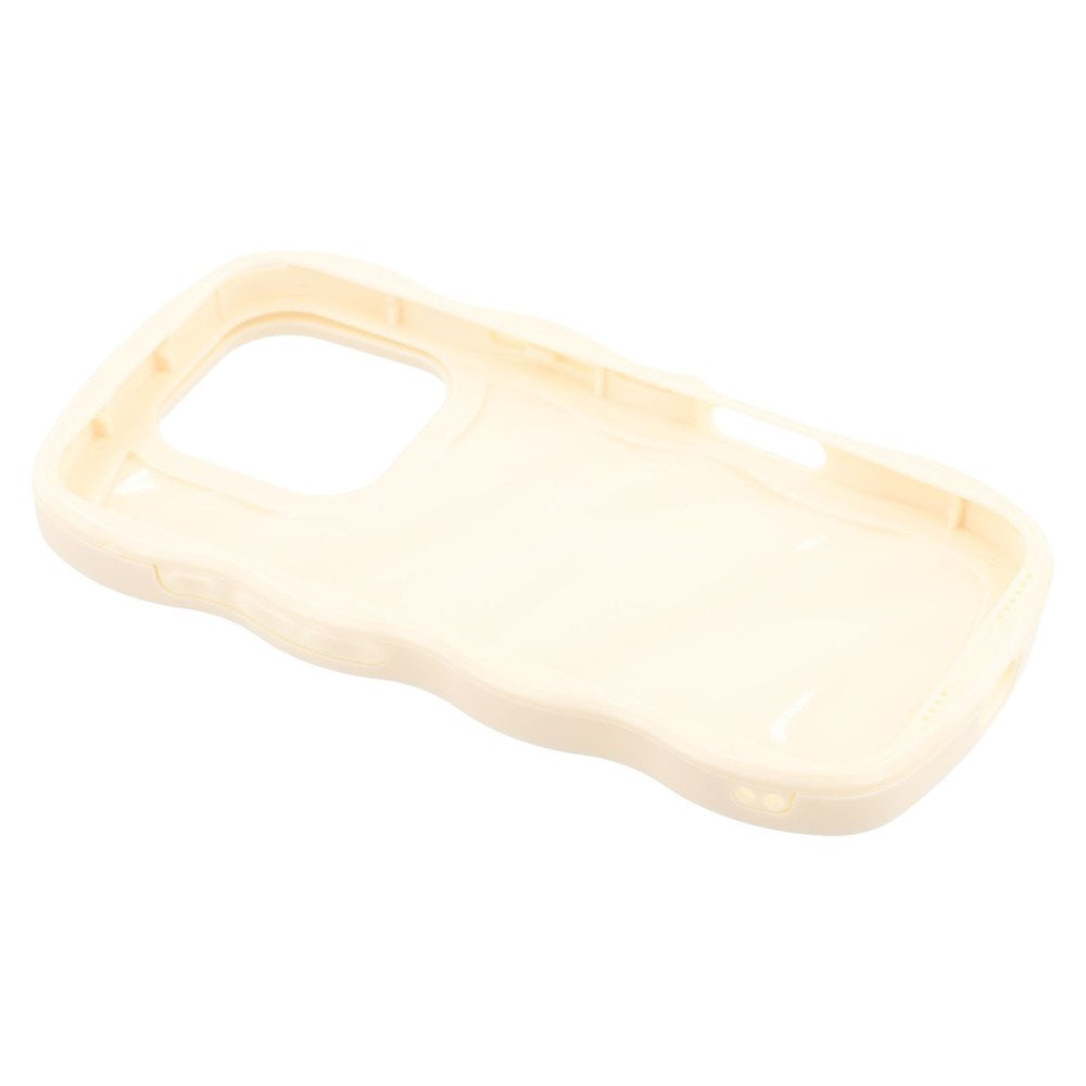 iPhone 16 Pro Max EIDERWOOD Hybrid Plastic Wavy Case – Beige