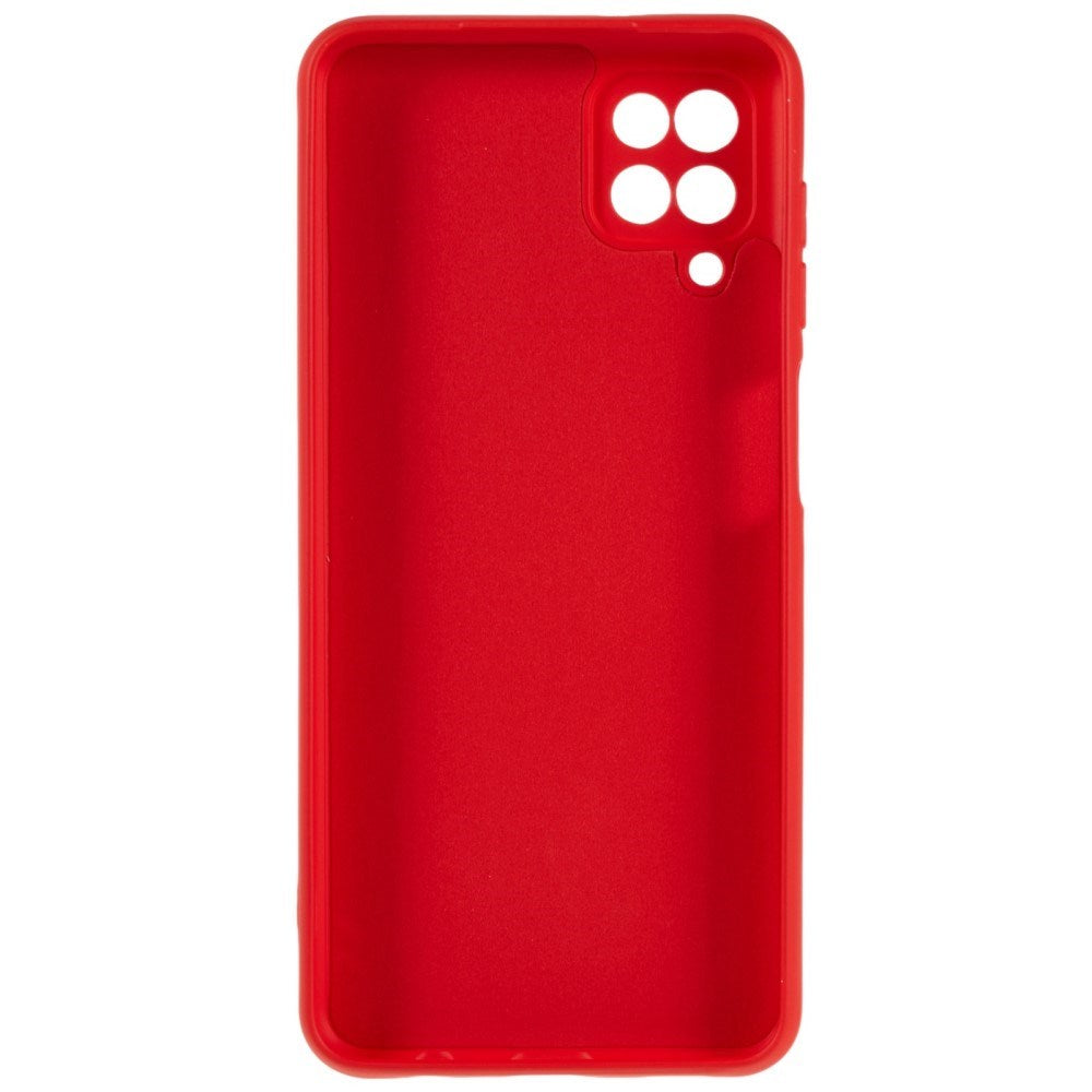 EIDERWOOD Samsung Galaxy A22 (4G) Lined Flexible Plastic Case - Red