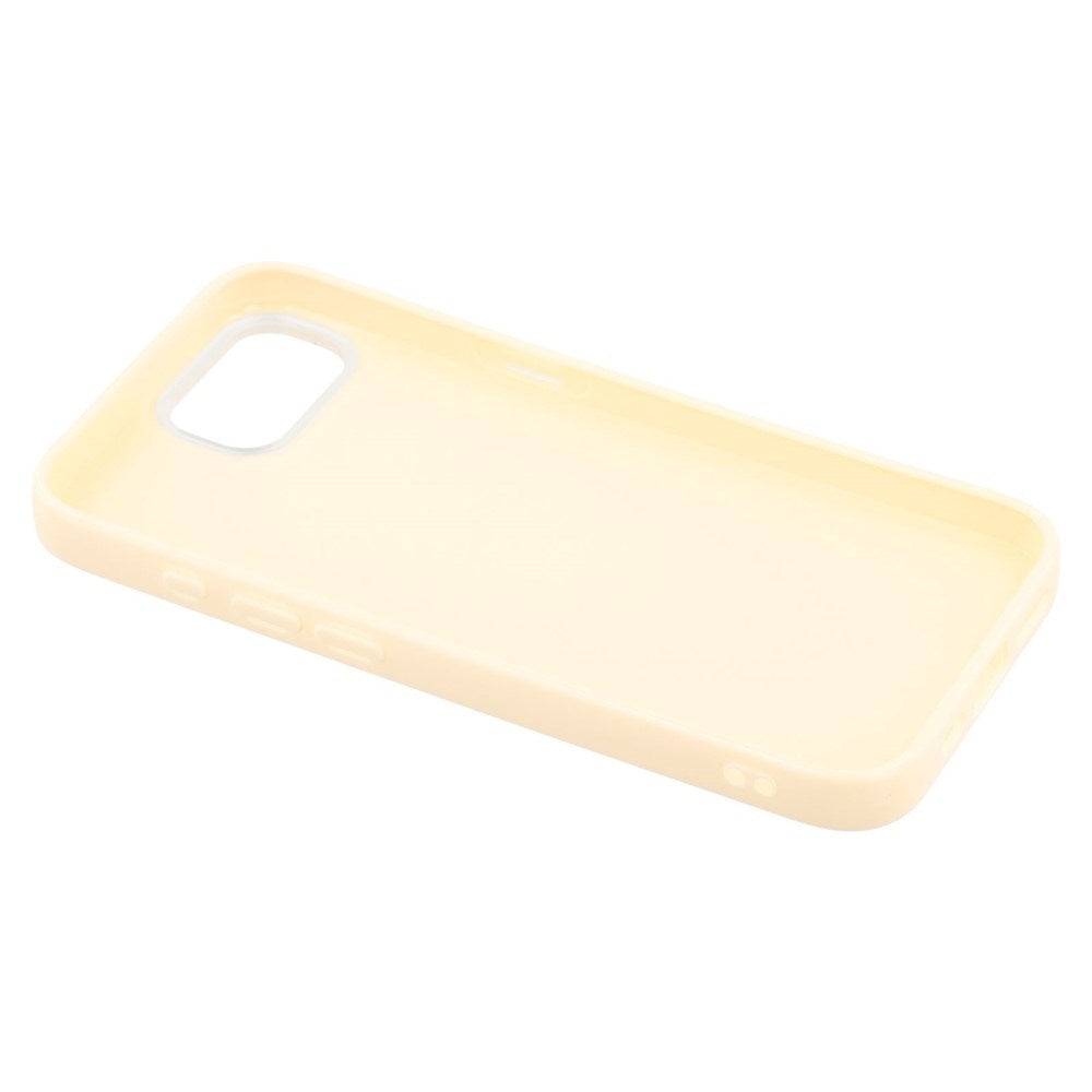 EIDERWOOD IPhone 16e Flexible Plastic Case with Glitter - Yellow