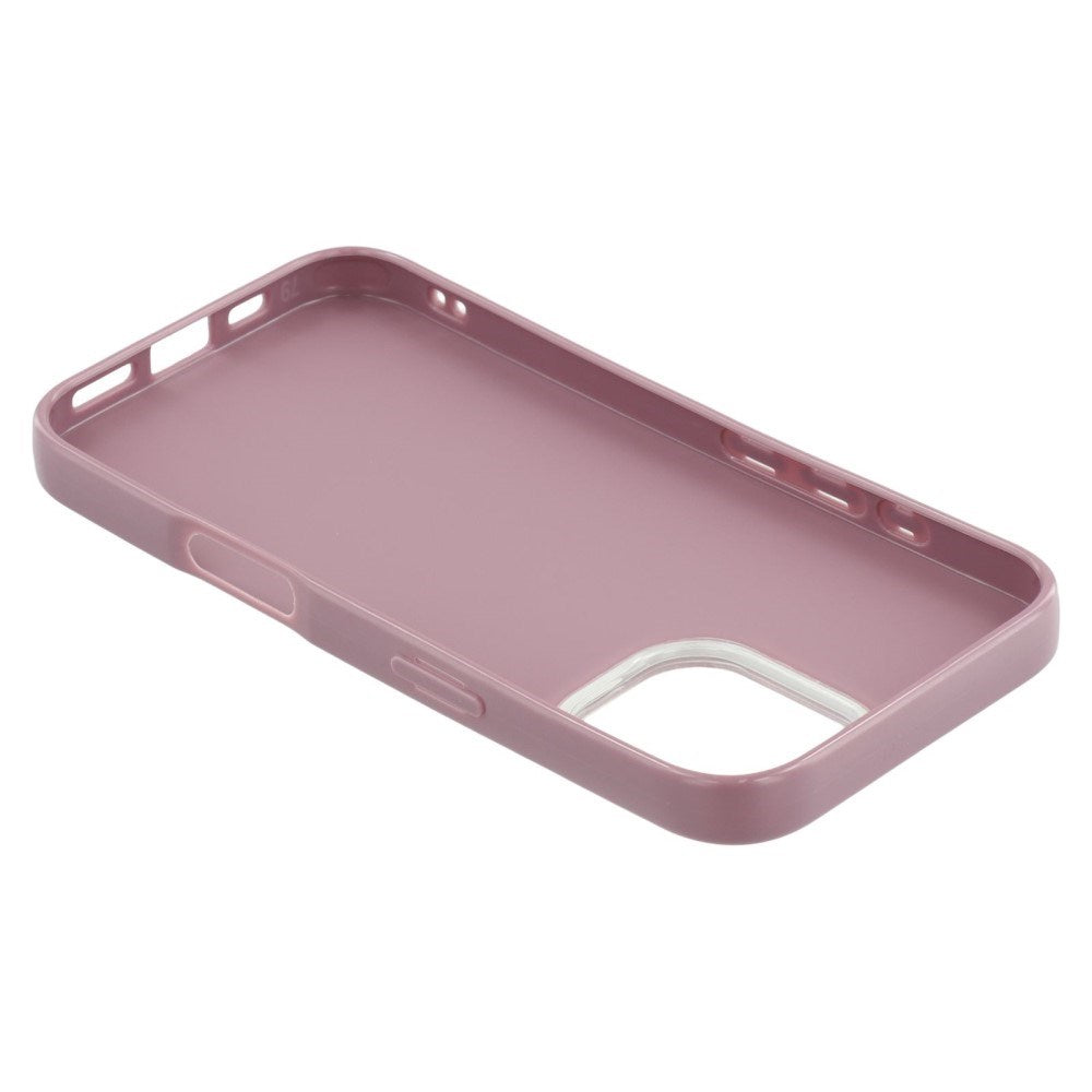 EIDERWOOD IPhone 16 Flexible Plastic Case with Glitter - Purple