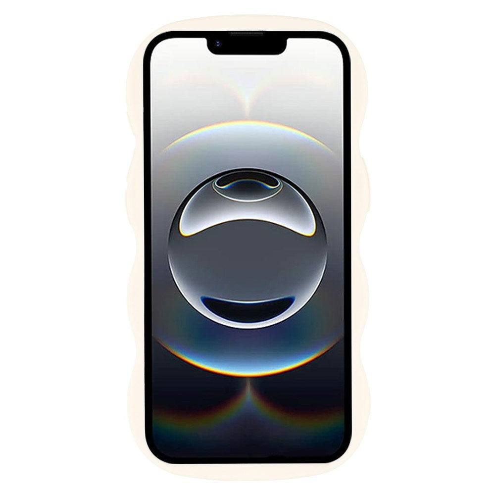 iPhone 17e / 16e EIDERWOOD Flexible Plastic Wavy Case - White