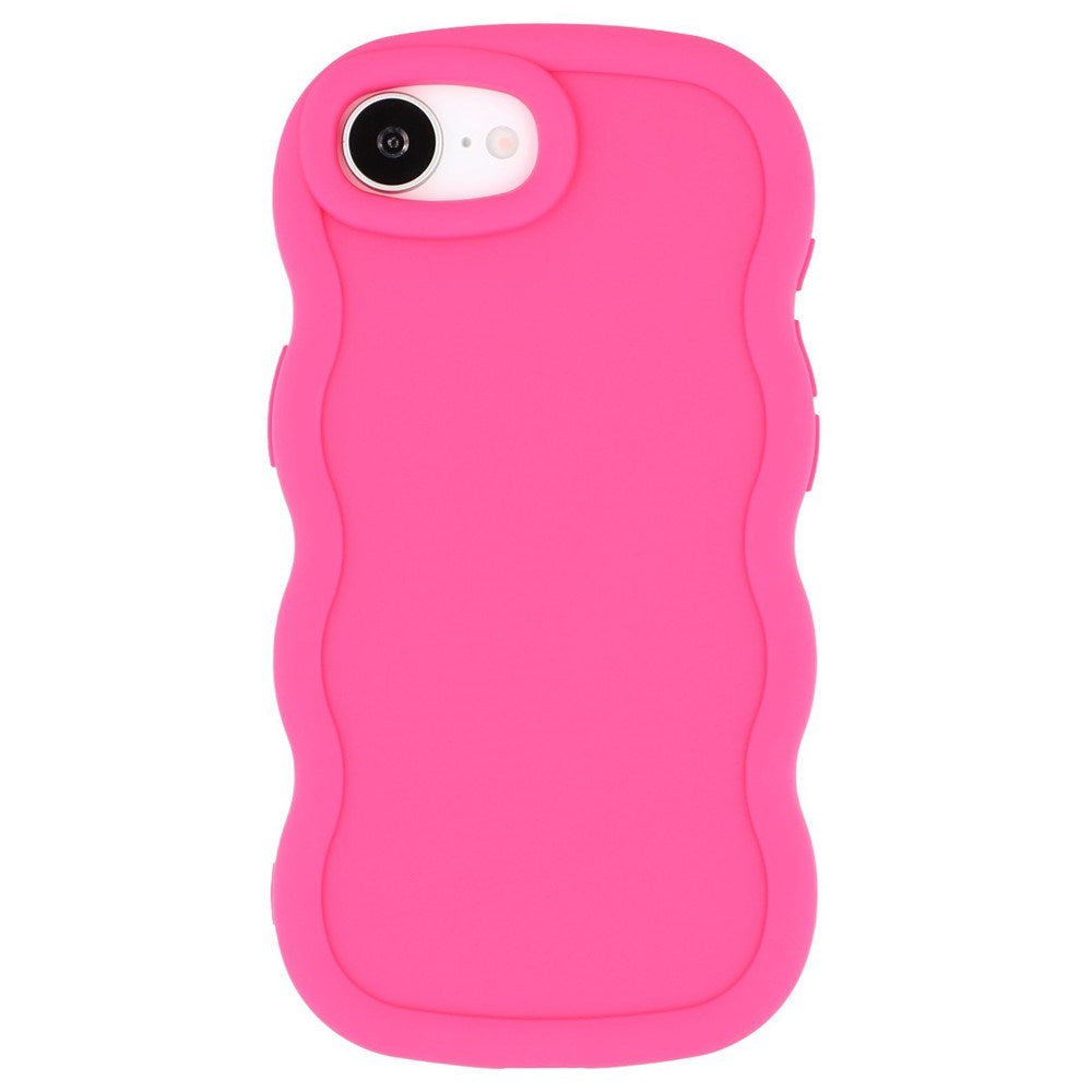 iPhone 17e / 16e EIDERWOOD Flexible Plastic Wavy Case - Pink