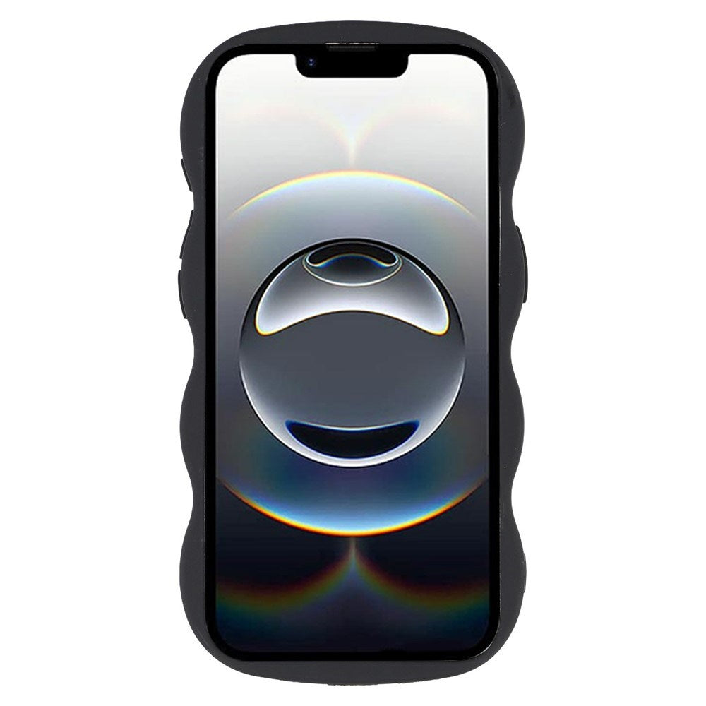 iPhone 17e / 16e EIDERWOOD Flexible Plastic Wavy Case - Black