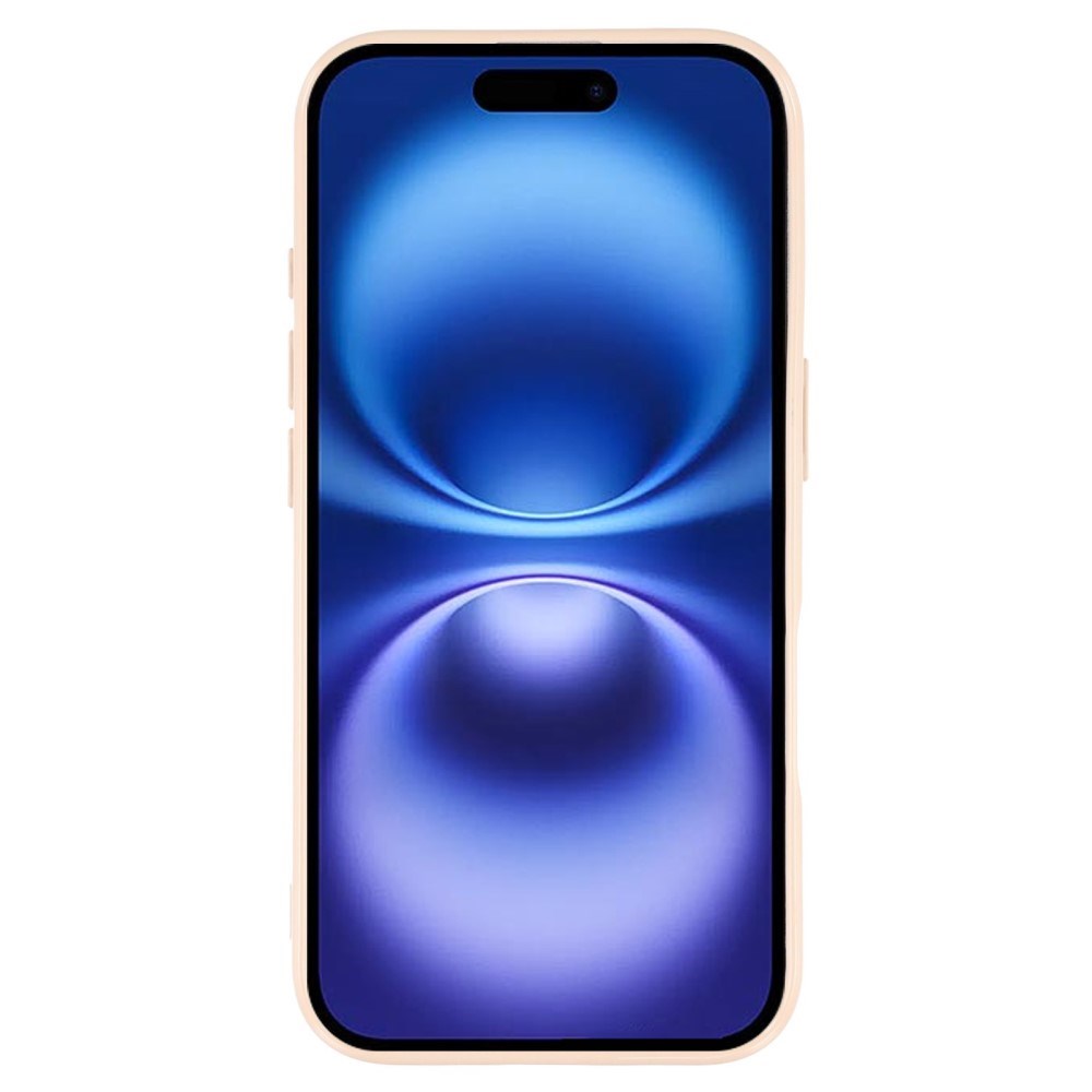 EIDERWOOD IPhone 16 Pro Flexible Plastic Case with Glitter - Beige