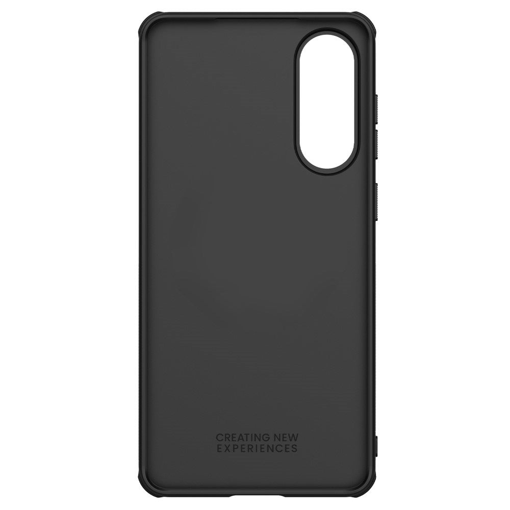 EIDERWOOD Samsung Galaxy S25 Edge Hybrid Plastic Back Case - Black
