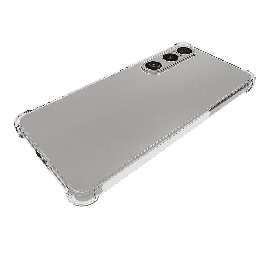 EIDERWOOD Sony Xperia 1 VII Plastic Case with Shock Absorbing Corners - Transparent