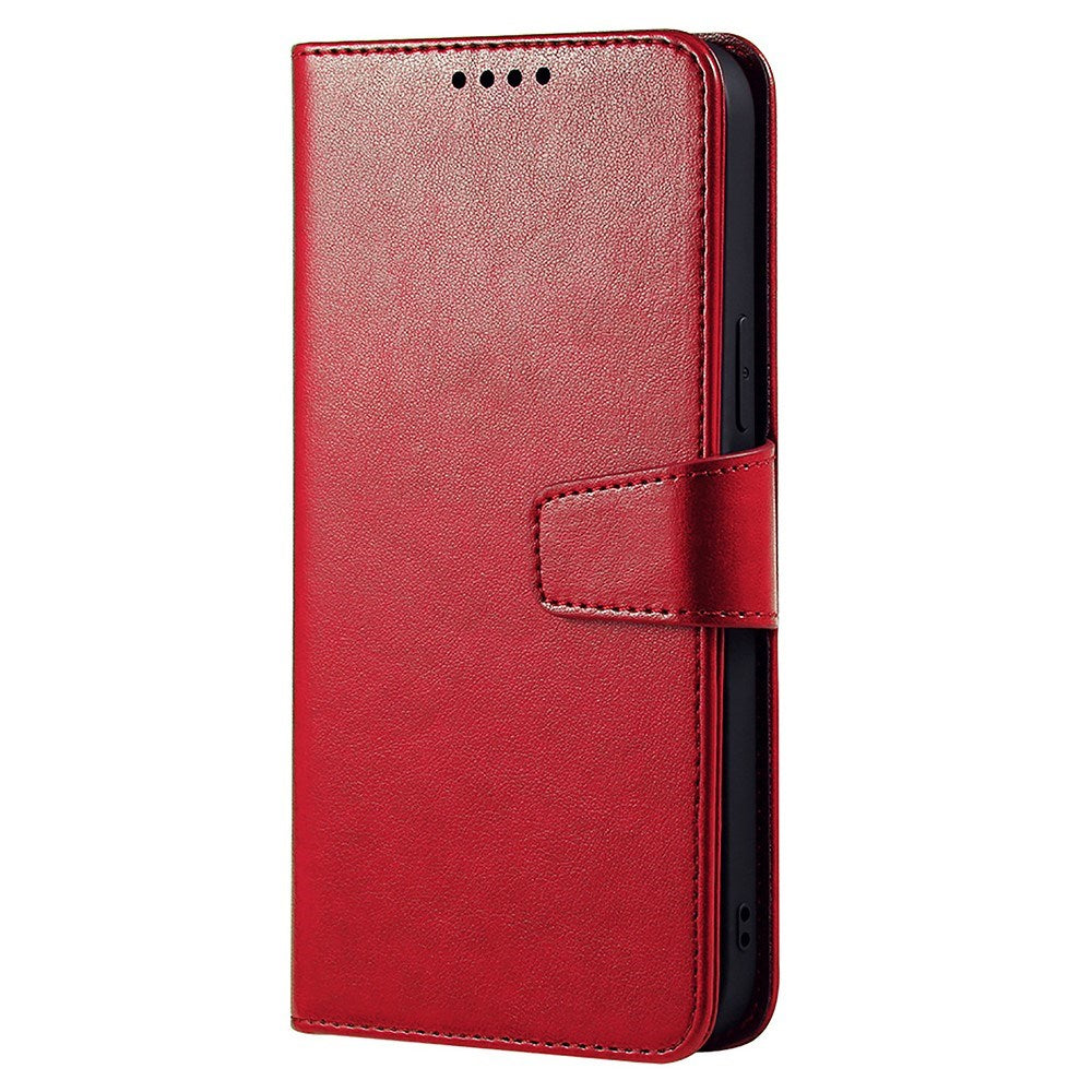 EIDERWOOD Xiaomi 15 Ultra Imitated Leather Flip Case - Red