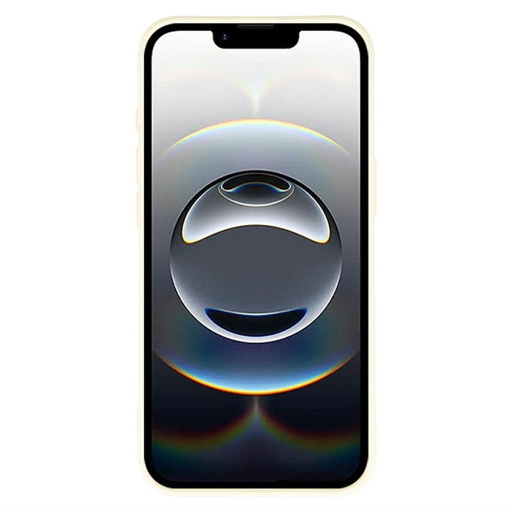 iPhone 16e Protection Set with Flexible Plastic Case & Screen Protector - White