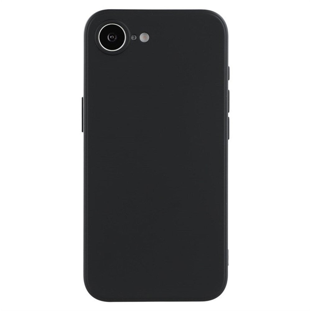 iPhone 16e Protection Set with Flexible Plastic Case & Screen Protector - Black