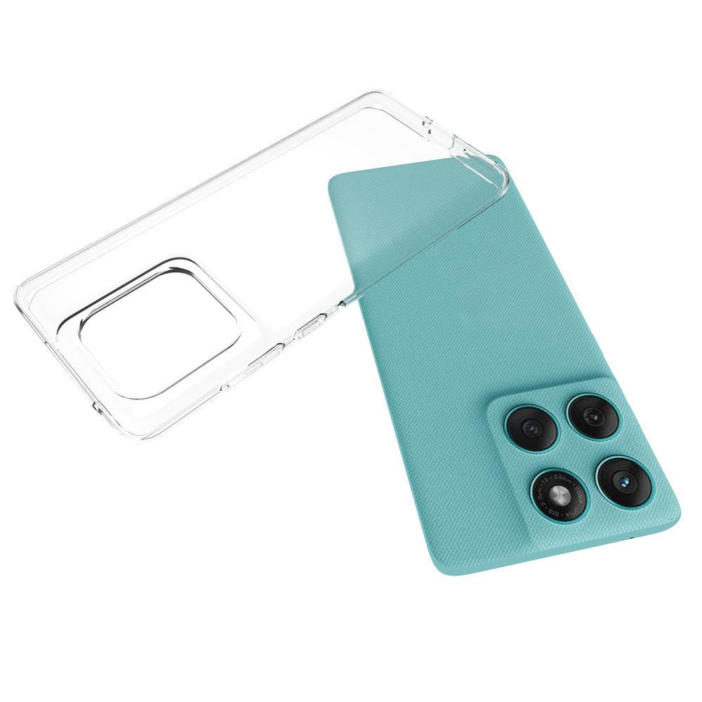 EIDERWOOD Motorola Edge 60 Fusion Flexible Plastic Case - Transparent