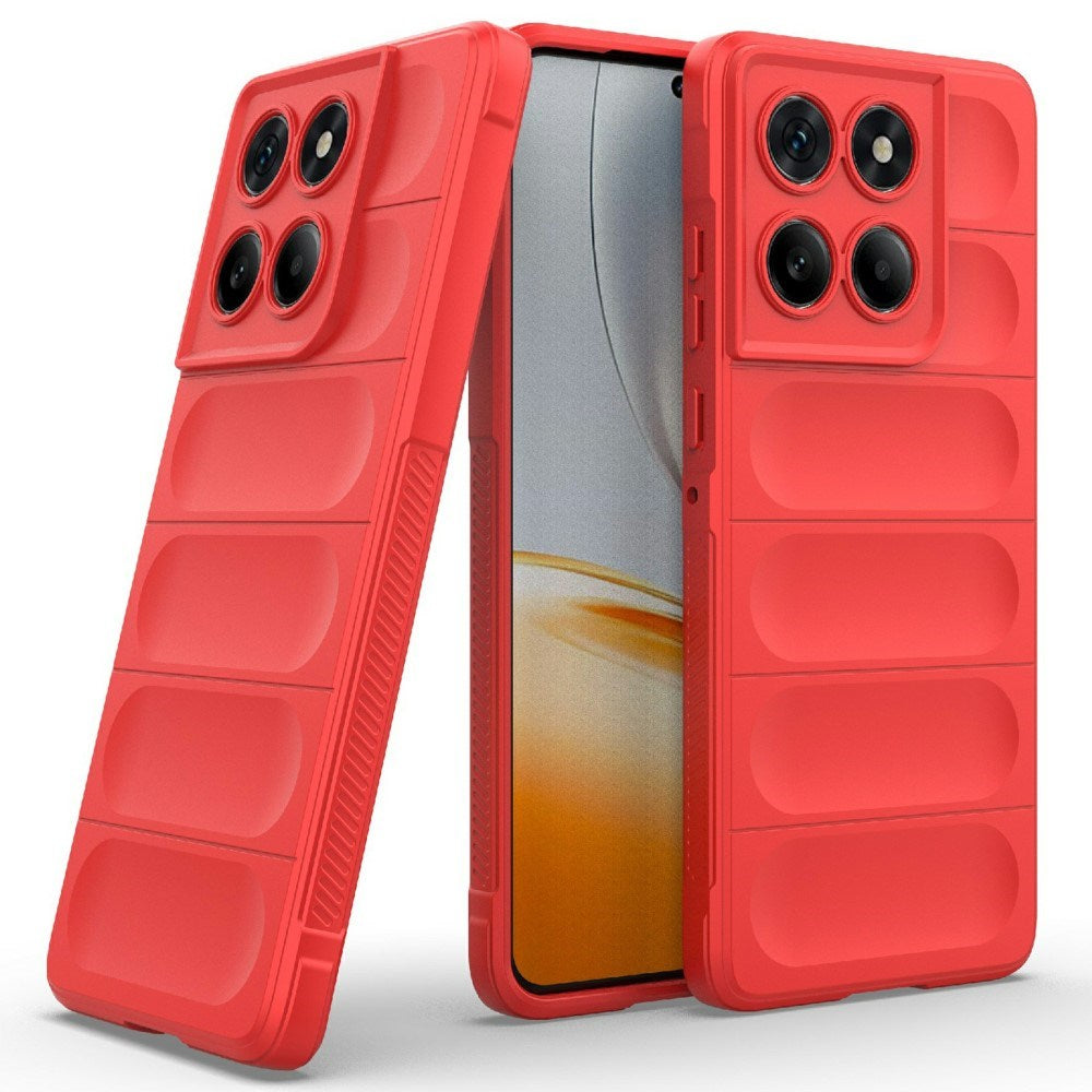 EIDERWOOD Motorola Edge 60 Fusion Flexible Plastic Case - Red