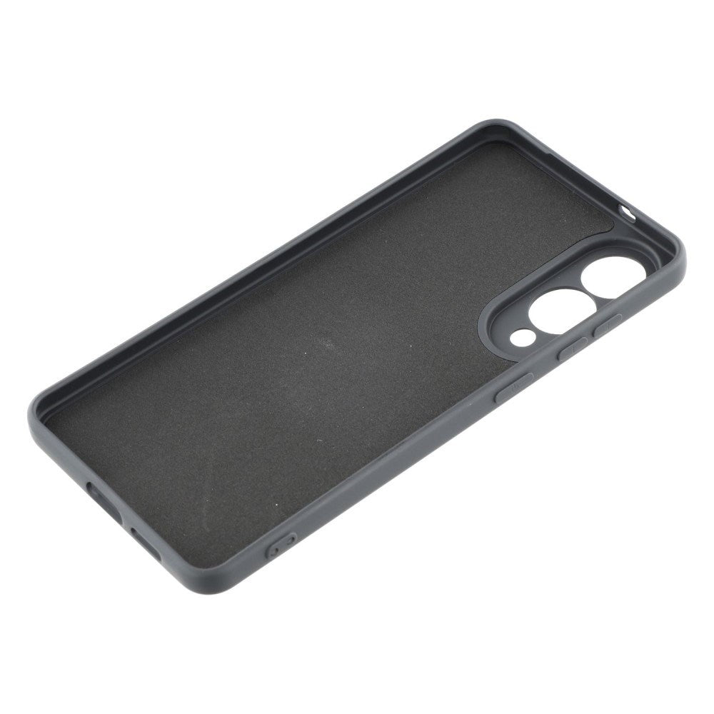 EIDERWOOD Samsung Galaxy S25 Edge Lined Flexible Plastic Case - Black