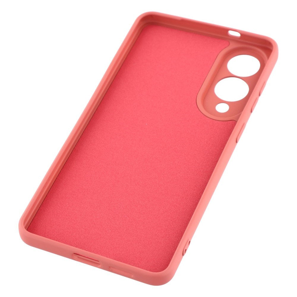 EIDERWOOD Samsung Galaxy S25 Edge Lined Flexible Plastic Case - Dark Red