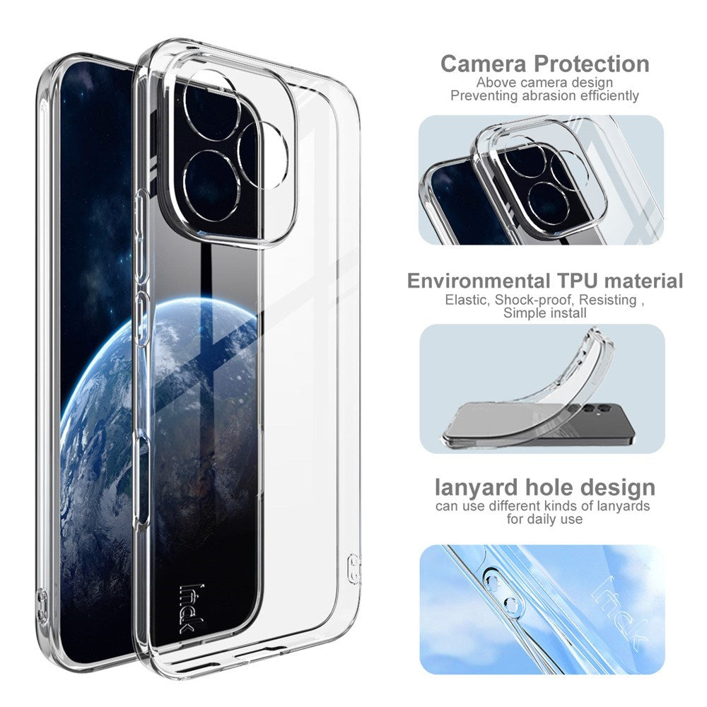 Honor 400 Lite IMAK UX-5 Series Flexible Plastic Case - Transparent