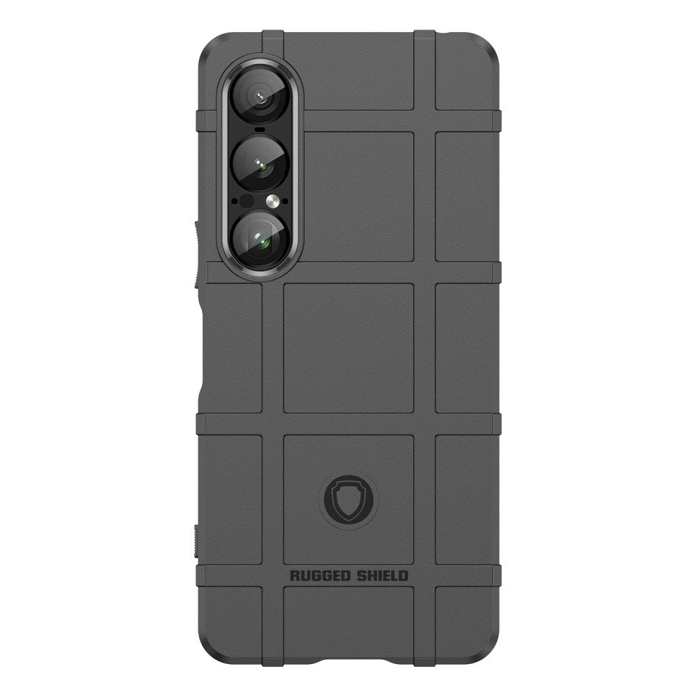 EIDERWOOD Sony Xperia 1 VII Rugged Shield Craftsman Case - Black