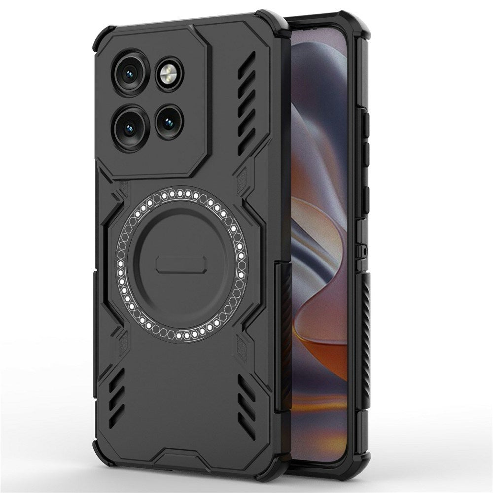 Motorola Edge 60 Neo / Edge 50 Neo / ThinkPhone 25 EIDERWOOD Tough Case - MagSafe Compatible - Black