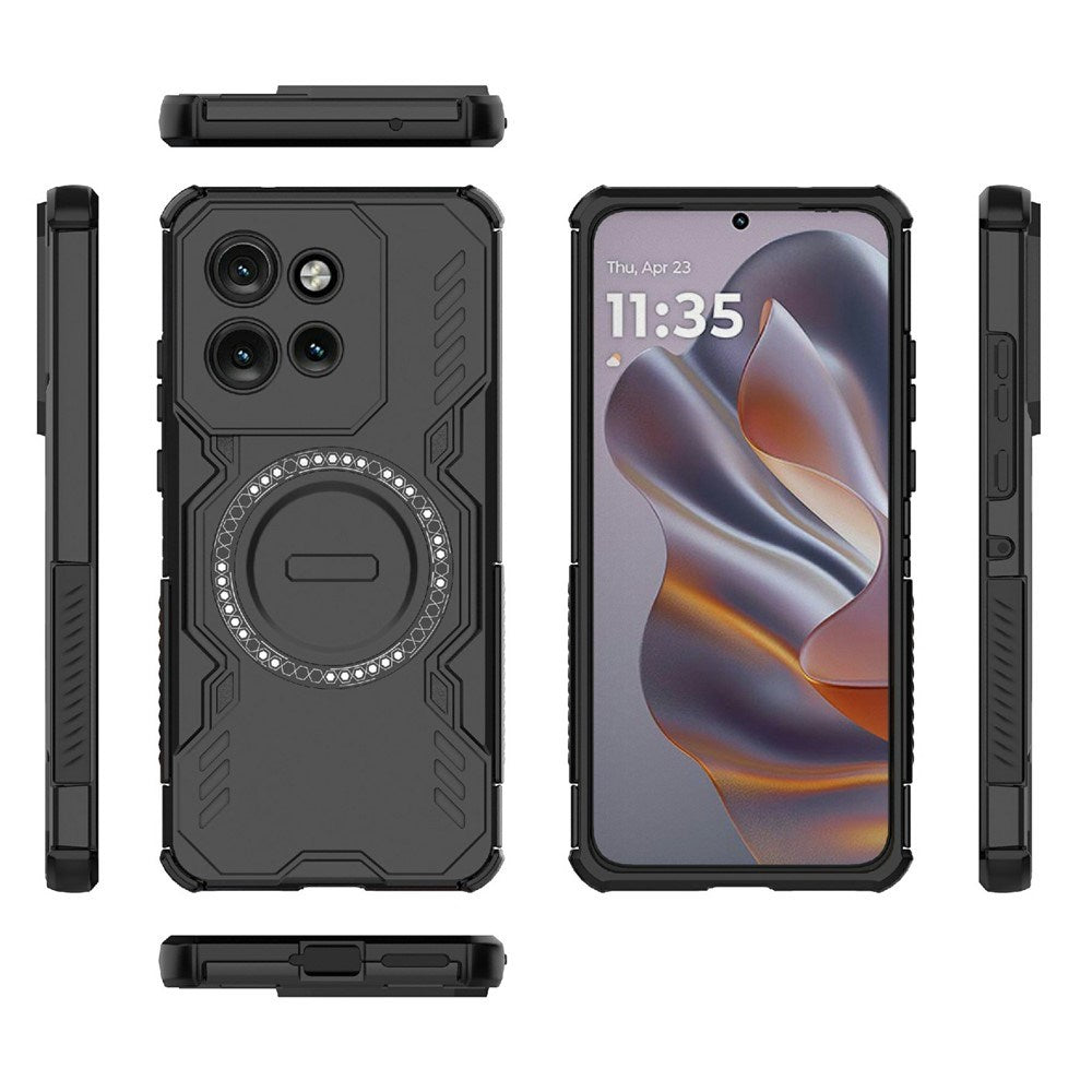 Motorola Edge 60 Neo / Edge 50 Neo / ThinkPhone 25 EIDERWOOD Tough Case - MagSafe Compatible - Black