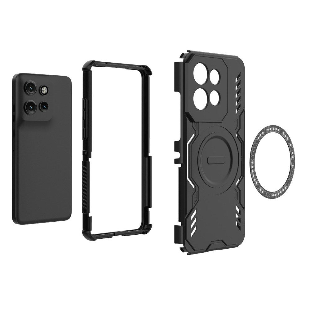 Motorola Edge 60 Neo / Edge 50 Neo / ThinkPhone 25 EIDERWOOD Tough Case - MagSafe Compatible - Purple