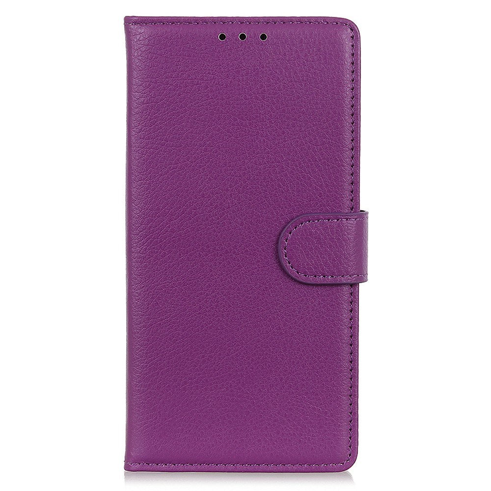 EIDERWOOD Honor 400 Pro Faux Leather Flip Case with Cardholder & Stand Function - Purple