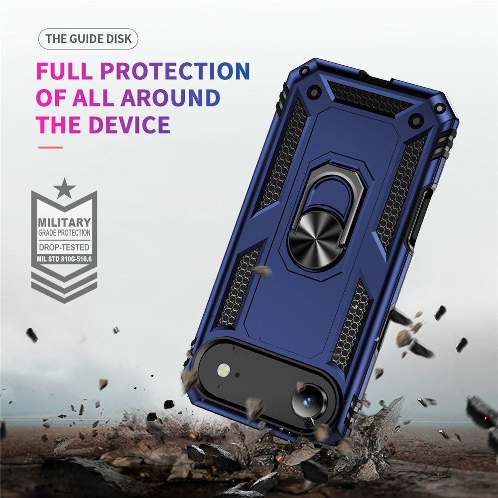 EIDERWOOD iPhone Air Hybrid Craftsman Case with Kickstand - Blue