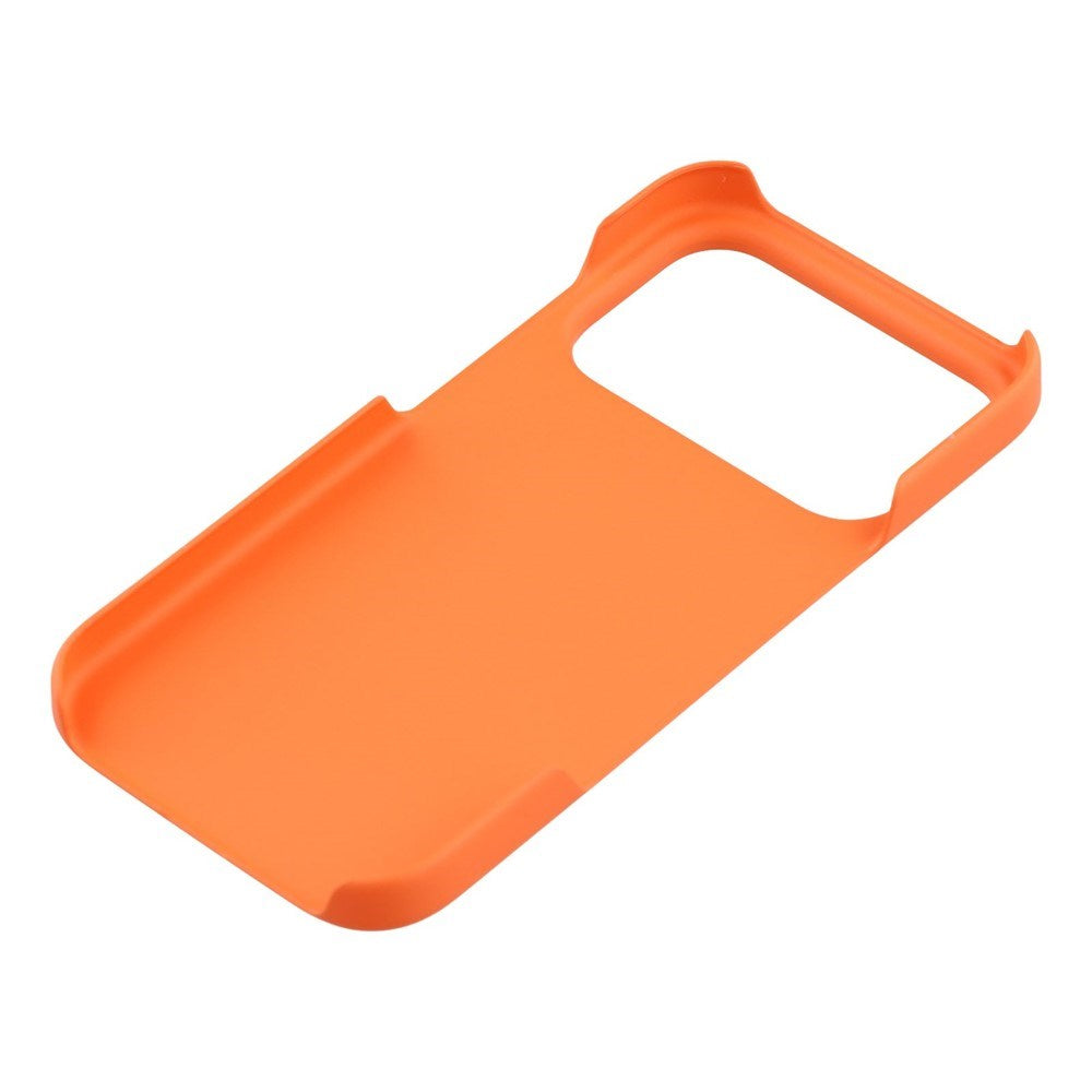EIDERWOOD iPhone 17 Pro Hard Plastic Case - Orange