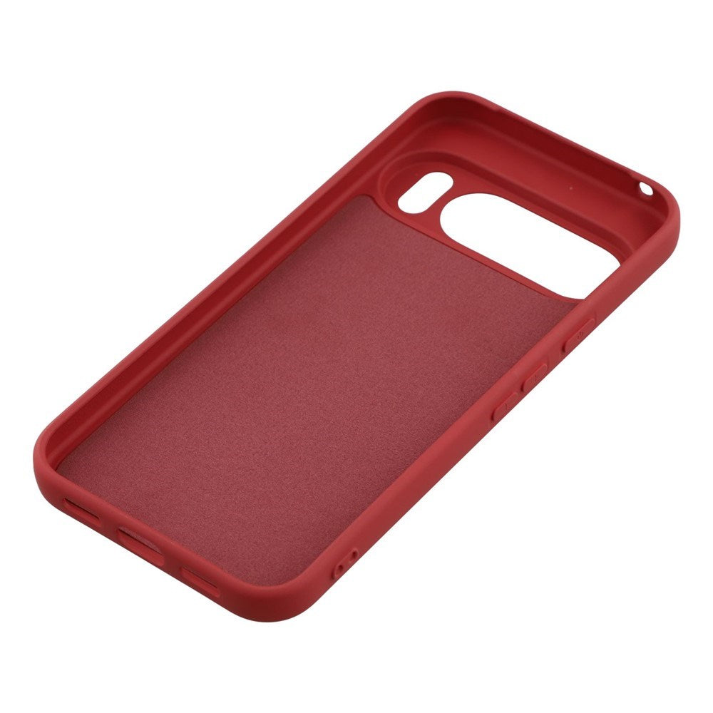 EIDERWOOD Google Pixel 10 / 10 Pro Lined Flexible Plastic Case - Coral Red