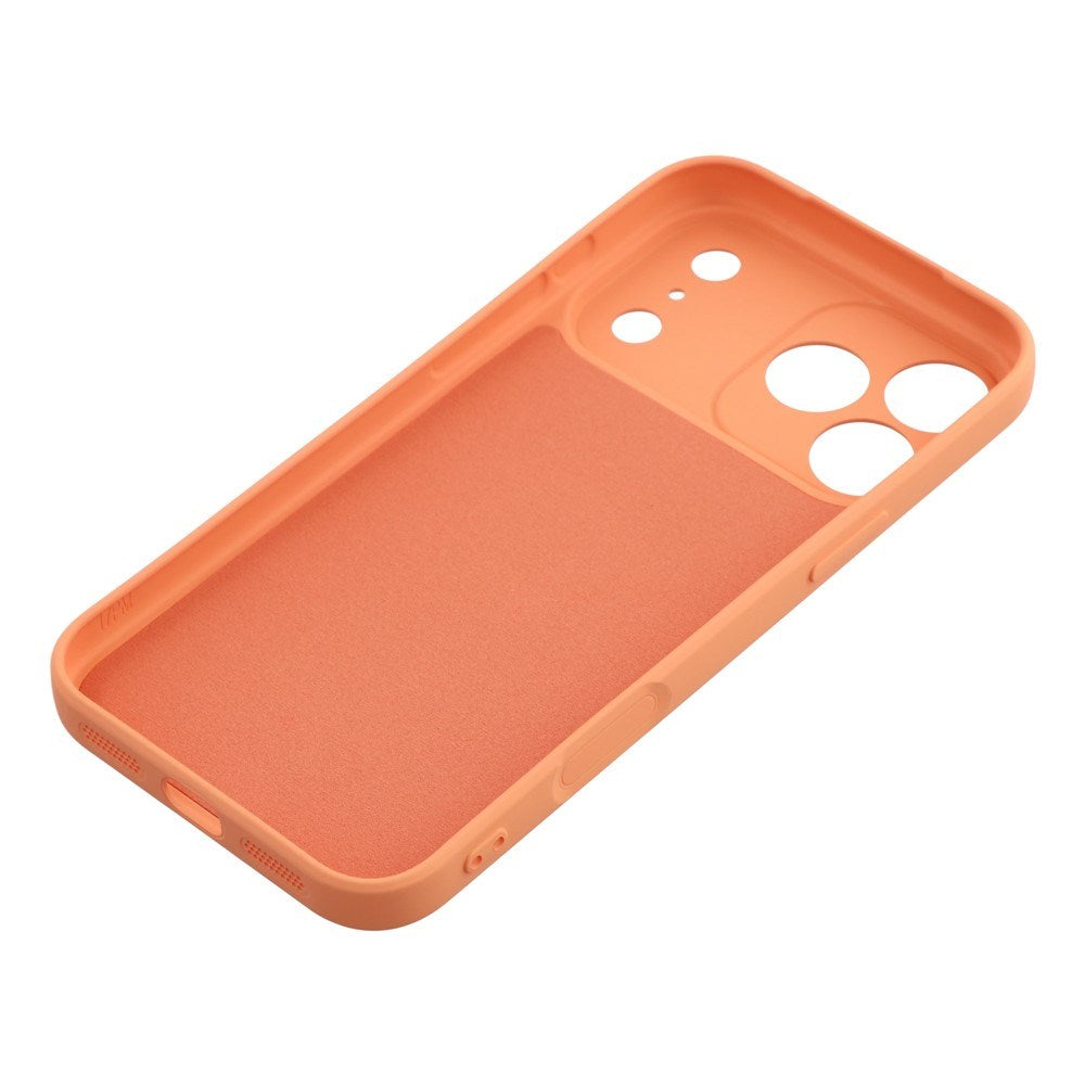 EIDERWOOD iPhone 17 Pro Lined Flexible Plastic Case - Orange
