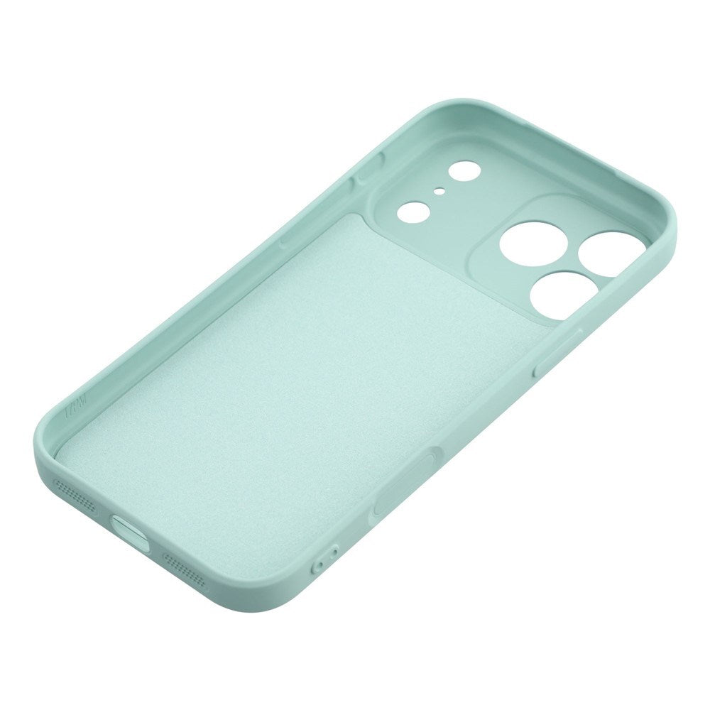 EIDERWOOD iPhone 17 Pro Lined Flexible Plastic Case - Turquoise