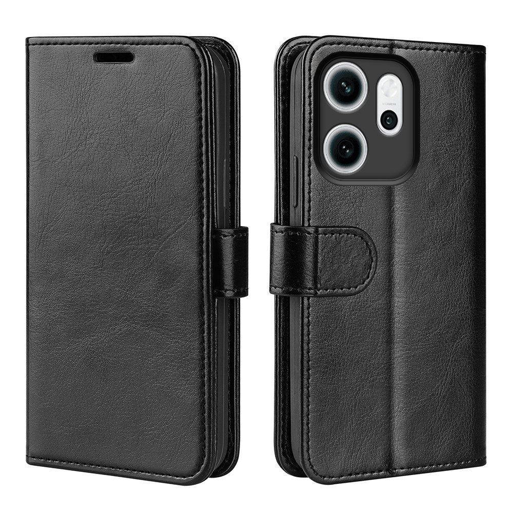 Oppo Reno 14 F (5G) EIDERWOOD Faux Leather Flip Case with Card Holder - Black