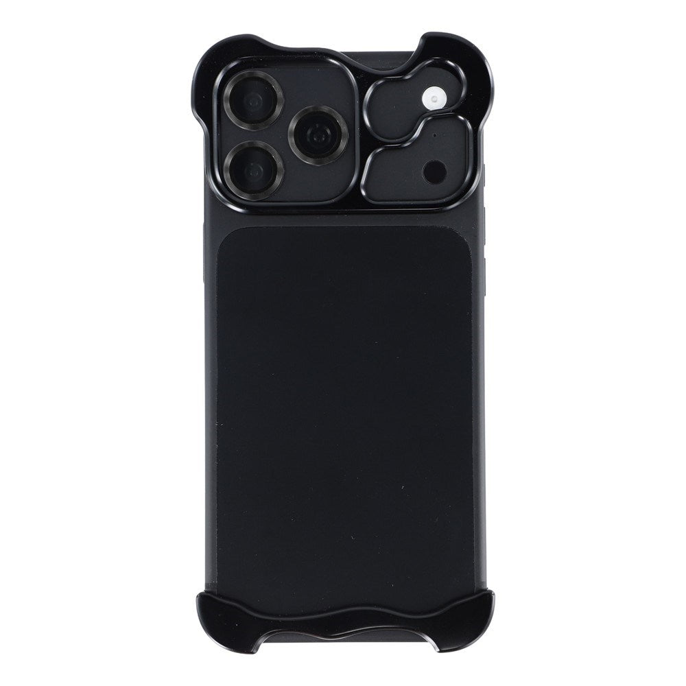 iPhone 17 Pro Two-Piece Metal Bumper Case - Black