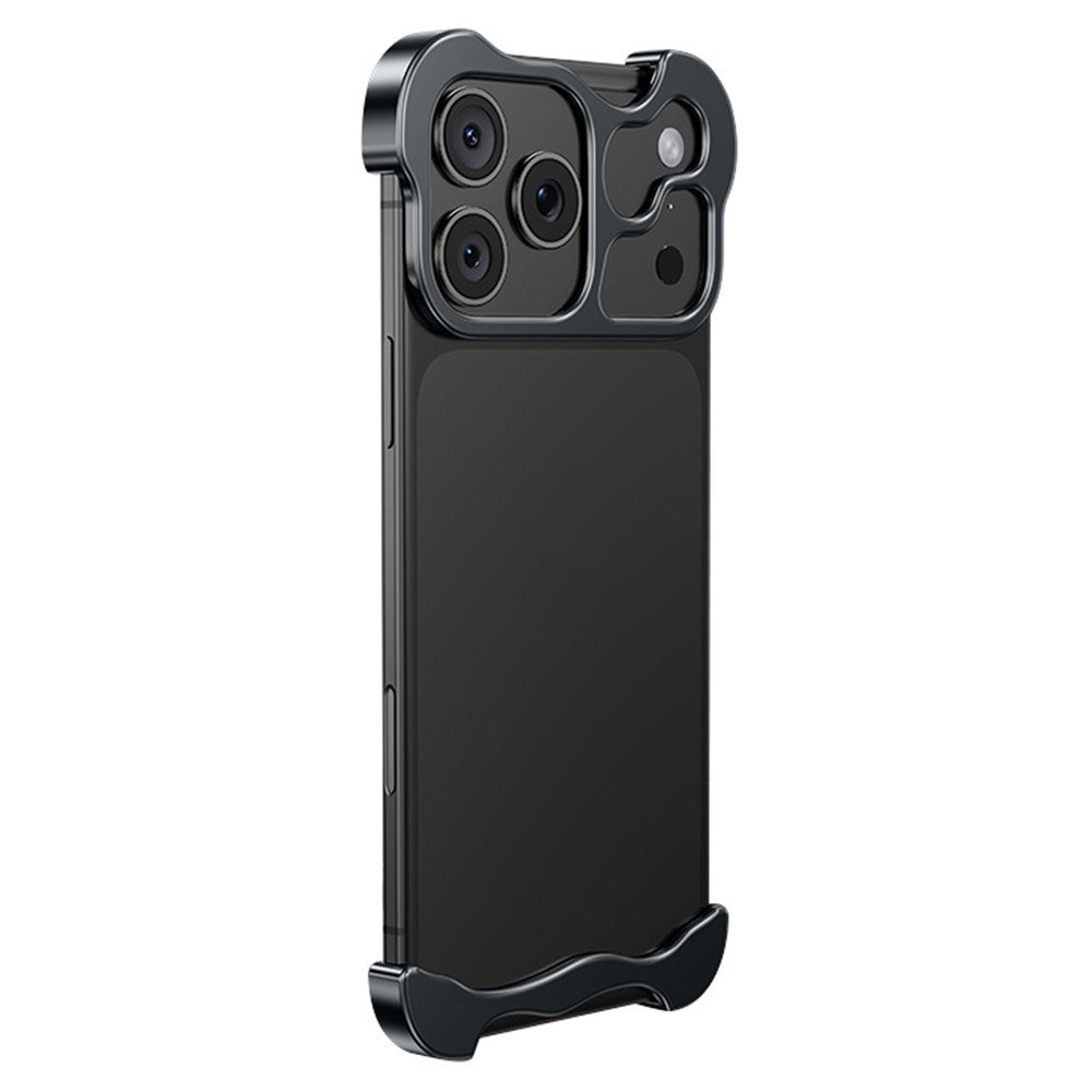 iPhone 17 Pro Two-Piece Metal Bumper Case - Black