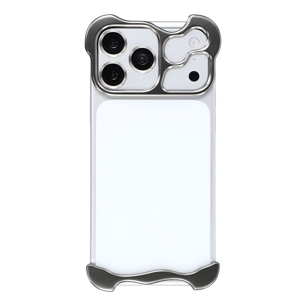 iPhone 17 Pro Two-Piece Metal Bumper Case - Grey