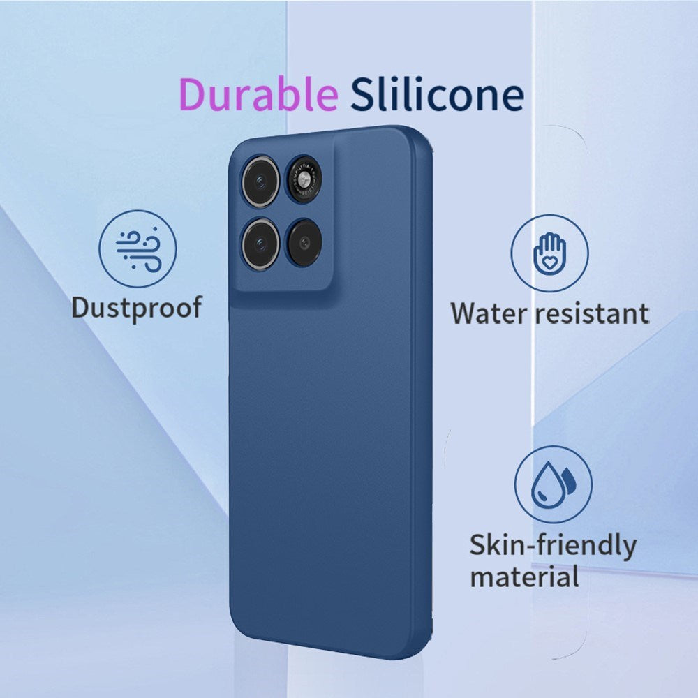 EIDERWOOD Motorola Moto G56 Lined Silicone Case - Black