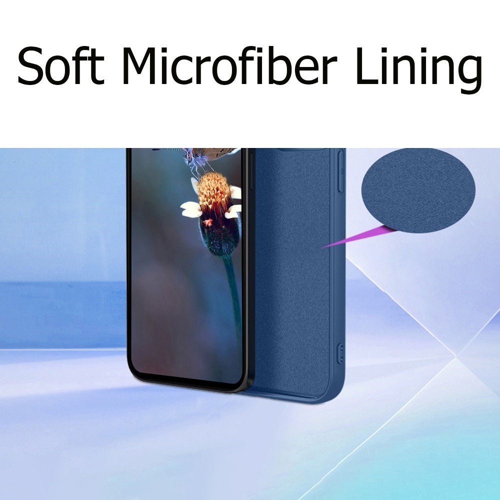 EIDERWOOD Motorola Moto G86 Lined Flexible Plastic Case - Blue