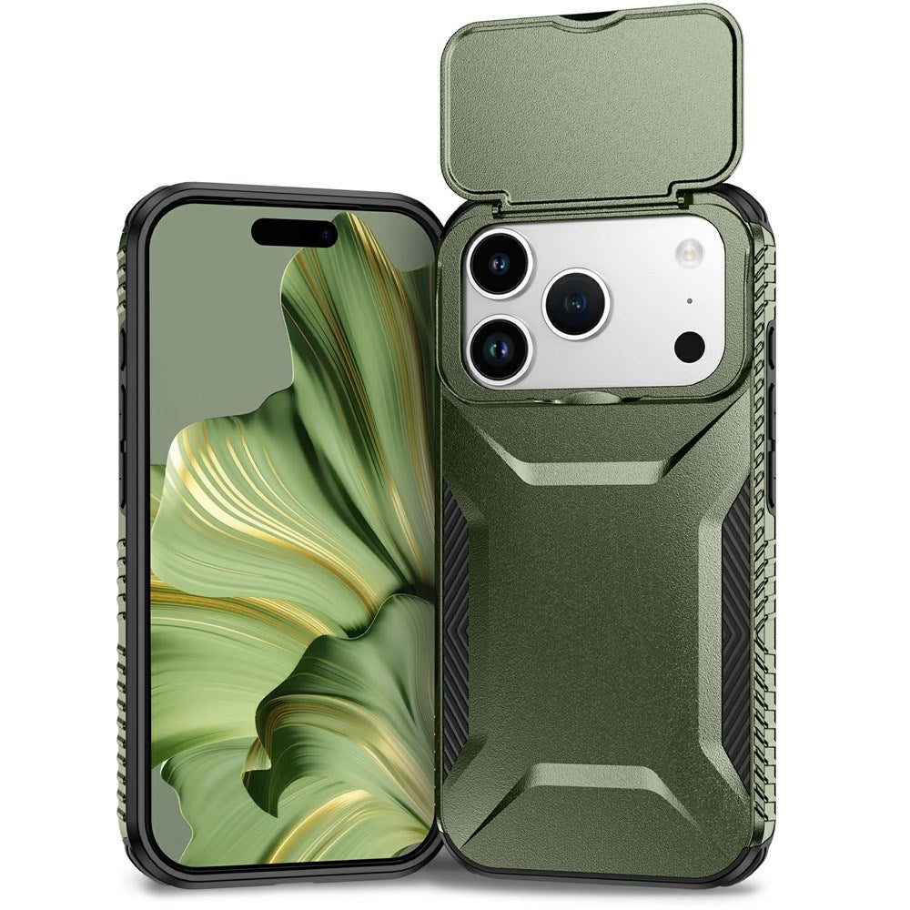 iPhone 18 Pro / 17 Pro EIDERWOOD Hybrid Plastic Case w. Cam Slider - Green