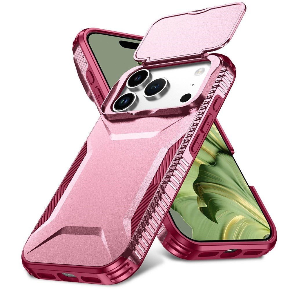 iPhone 18 Pro / 17 Pro EIDERWOOD Hybrid Plastic Case w. Cam Slider - Red