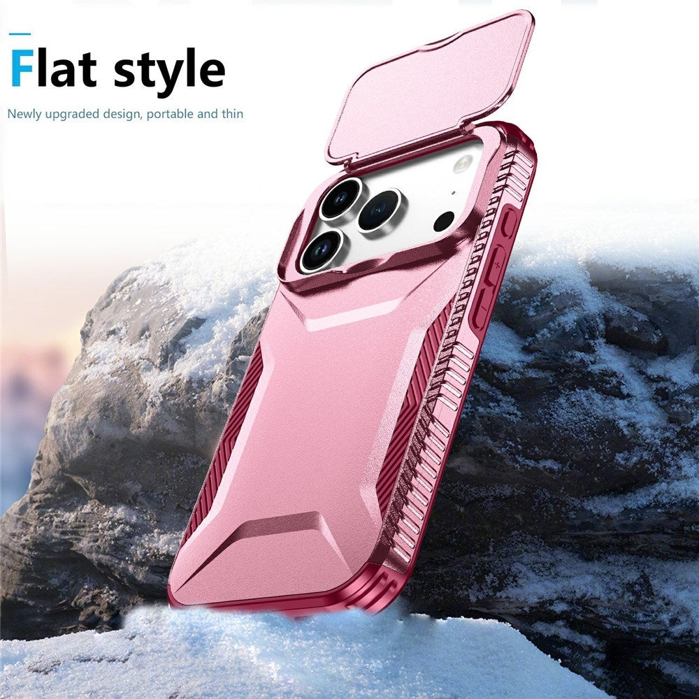 iPhone 18 Pro / 17 Pro EIDERWOOD Hybrid Plastic Case w. Cam Slider - Red
