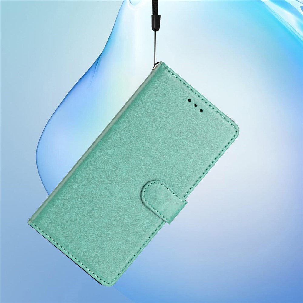 Xiaomi 15T EIDERWOOD Faux Leather Flip Case with Card Holder and Strap - Green