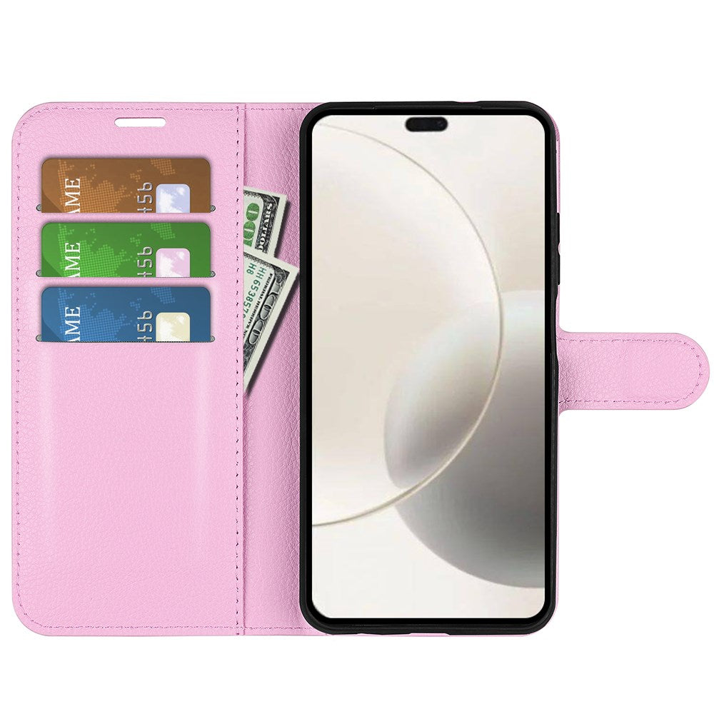 EIDERWOOD Honor 400 Smart Faux Leather Flip Case with Cardholder & Stand Function - Pink
