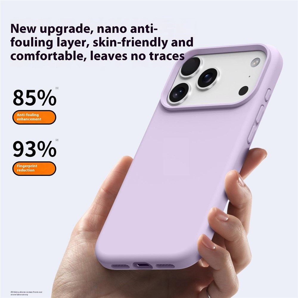 iPhone 17 Pro 2-in-1 Silicone & Hard Plastic Case- MagSafe Compatible - Light Purple