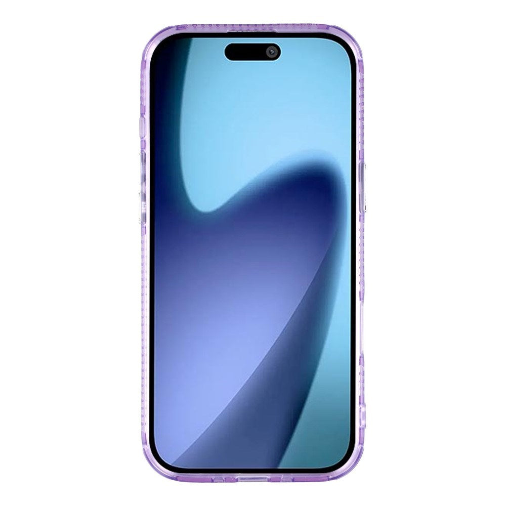 EIDERWOOD iPhone Air Hybrid Plastic Case with Built-in Camera Lens Protection - Pearlescent Pattern / Purple