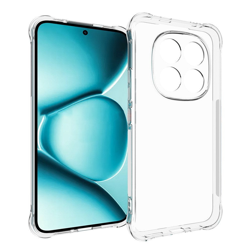 Xiaomi Redmi Note 15 Pro+ (Plus) / Poco M8 Pro (5G) EIDERWOOD Flexible Plastic Case with Reinforced Corners - Transparent