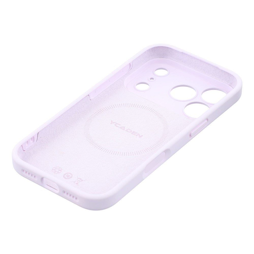 EIDERWOOD iPhone 17 Pro Max Flexible Plastic Case with Lined Inside - MagSafe Compatible - Light Purple