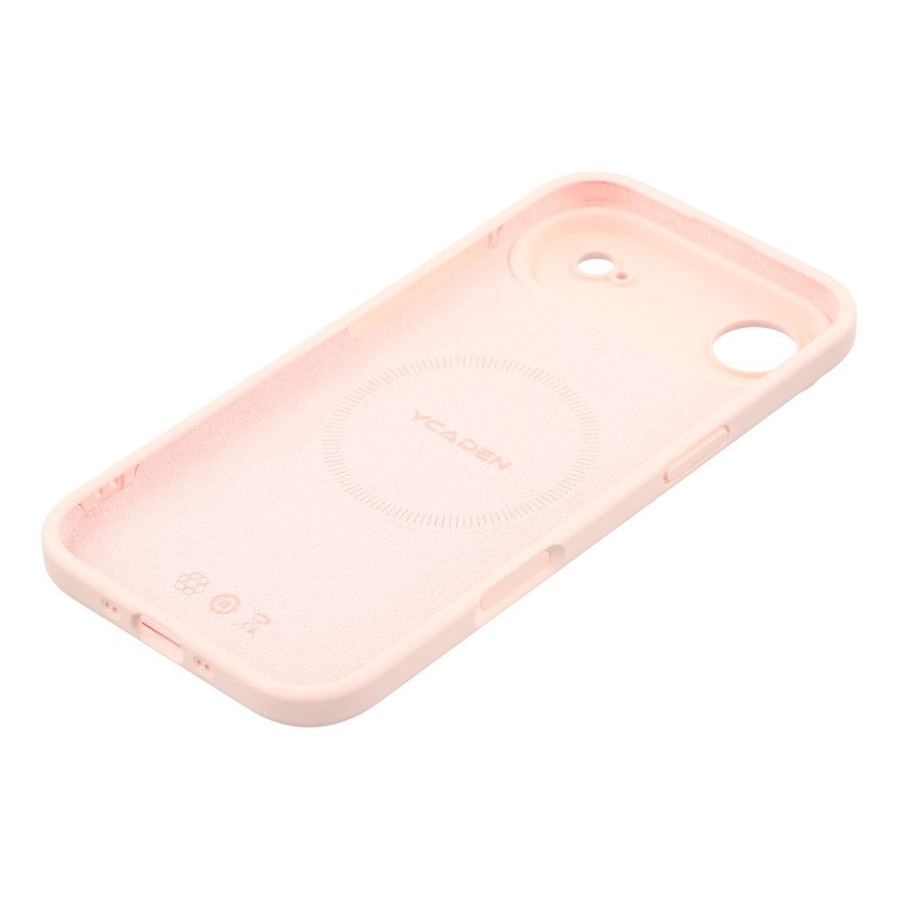 EIDERWOOD iPhone Air Flexible Plastic Case with Lined Inside - MagSafe Compatible - Pink