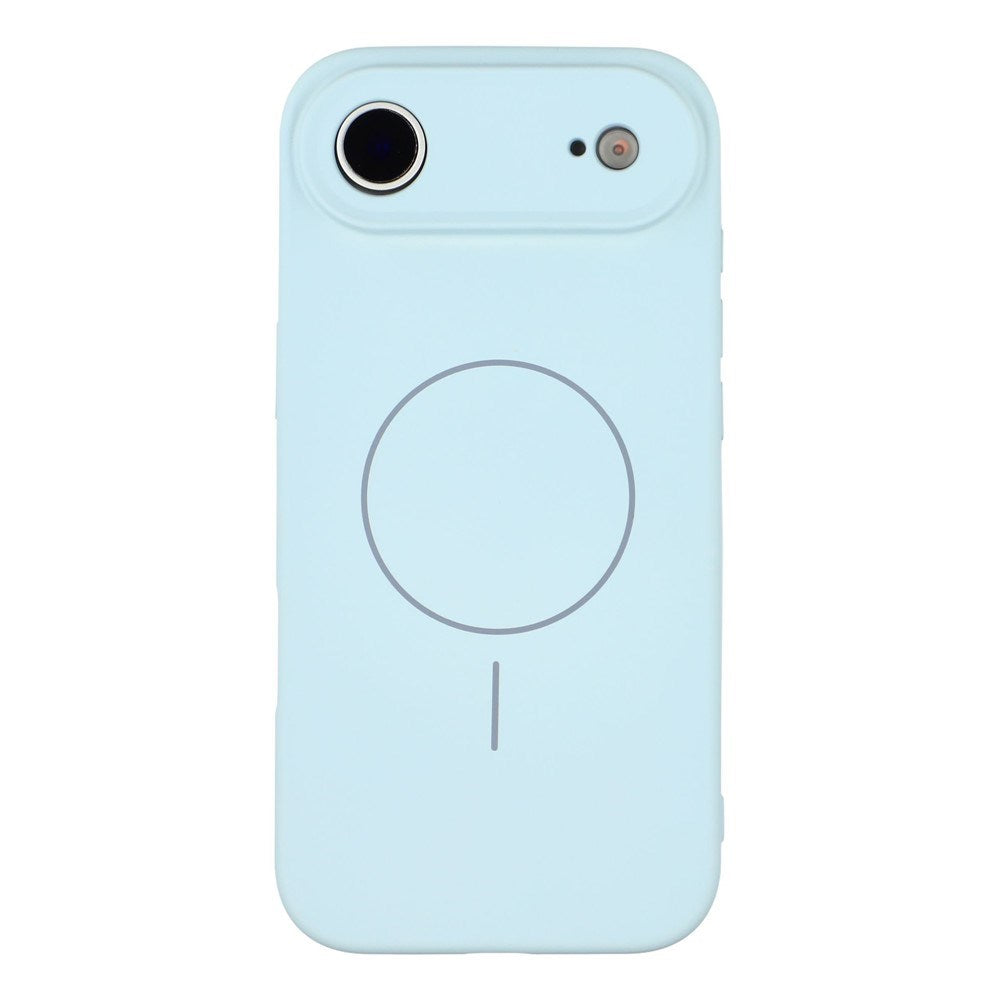 EIDERWOOD iPhone Air Flexible Plastic Case with Lined Inside - MagSafe Compatible - Light Blue