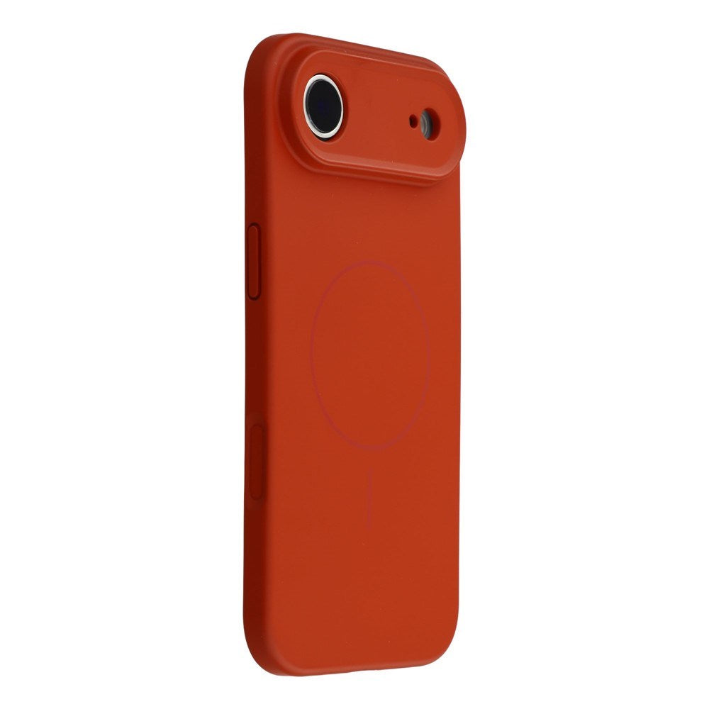 EIDERWOOD iPhone Air Flexible Plastic Case with Lined Inside - MagSafe Compatible - Dark Red