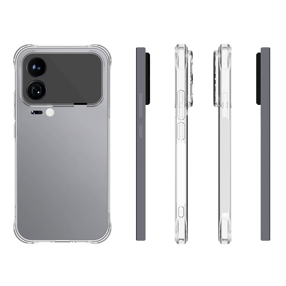 EIDERWOOD Xiaomi 17 Pro Plastic Case with Shock Absorbing Corners - Transparent