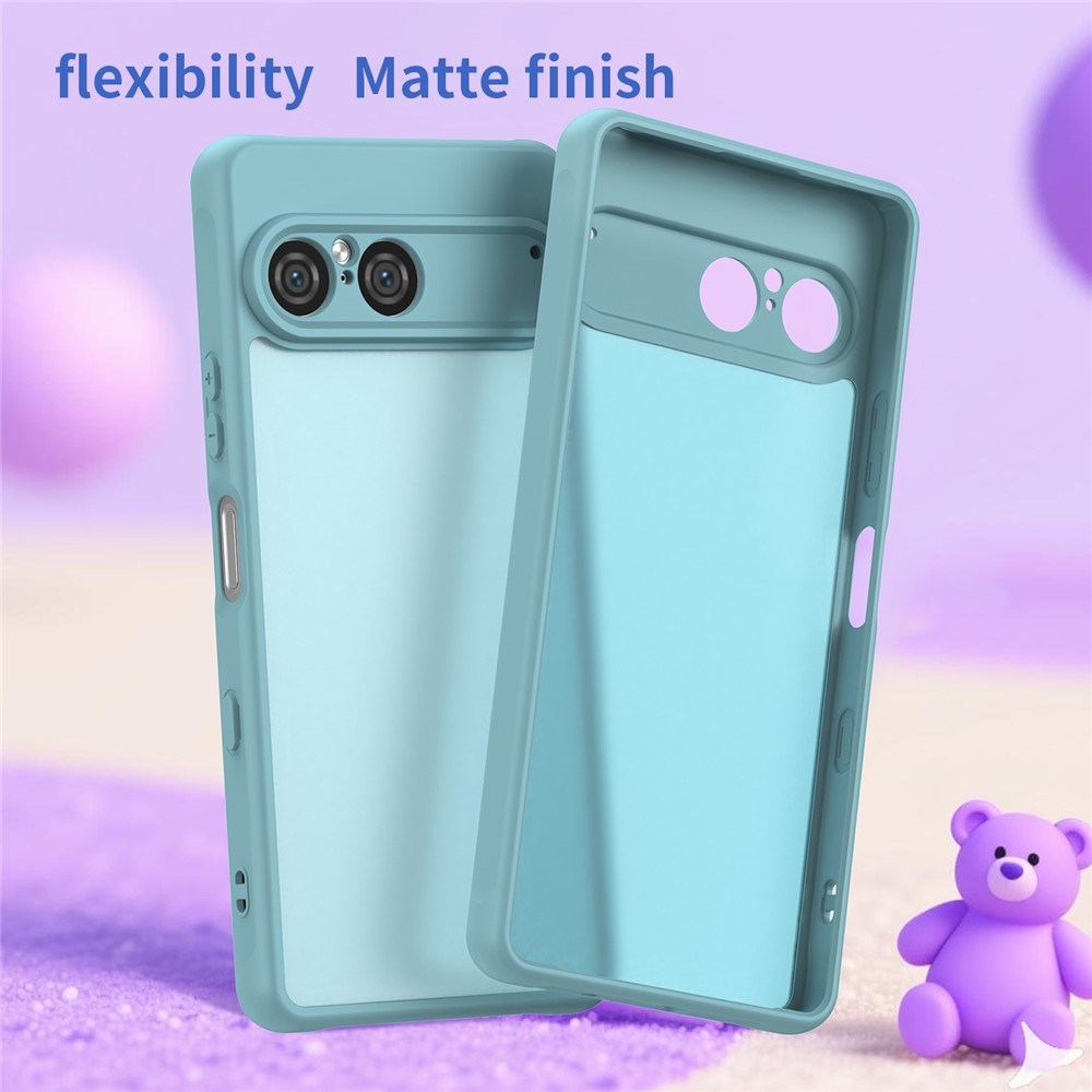 EIDERWOOD Sony Xperia 10 VII Matte Hybrid Case - Transparent / Light Blue