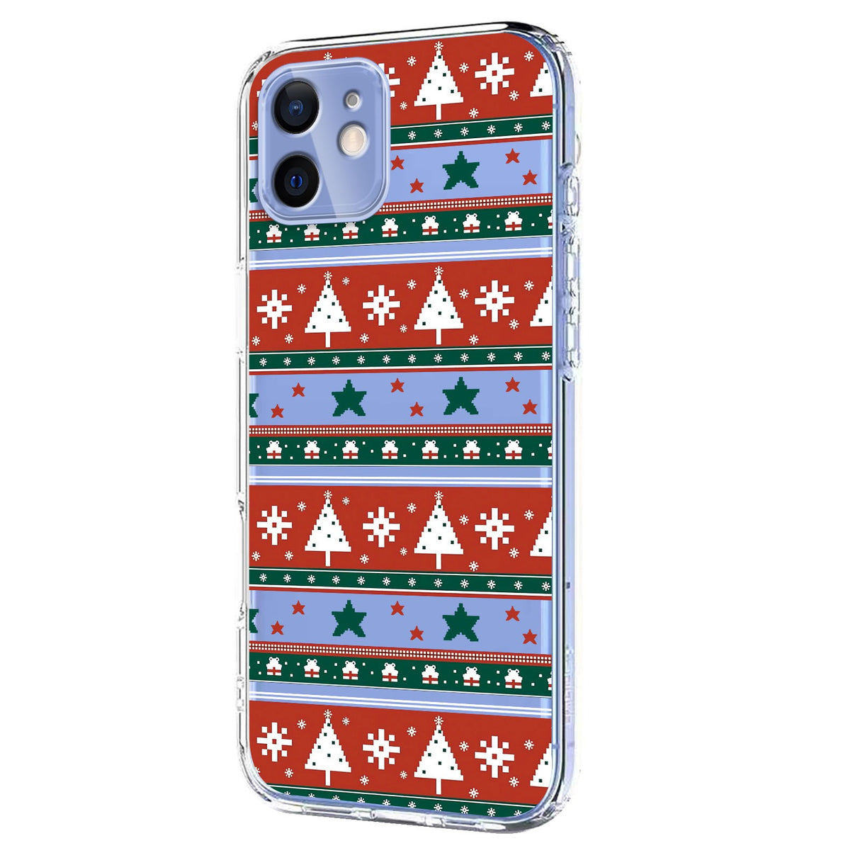EIDERWOOD iPhone 11 Flexible Plastic Christmas Case with Motif - Transparent / Pattern