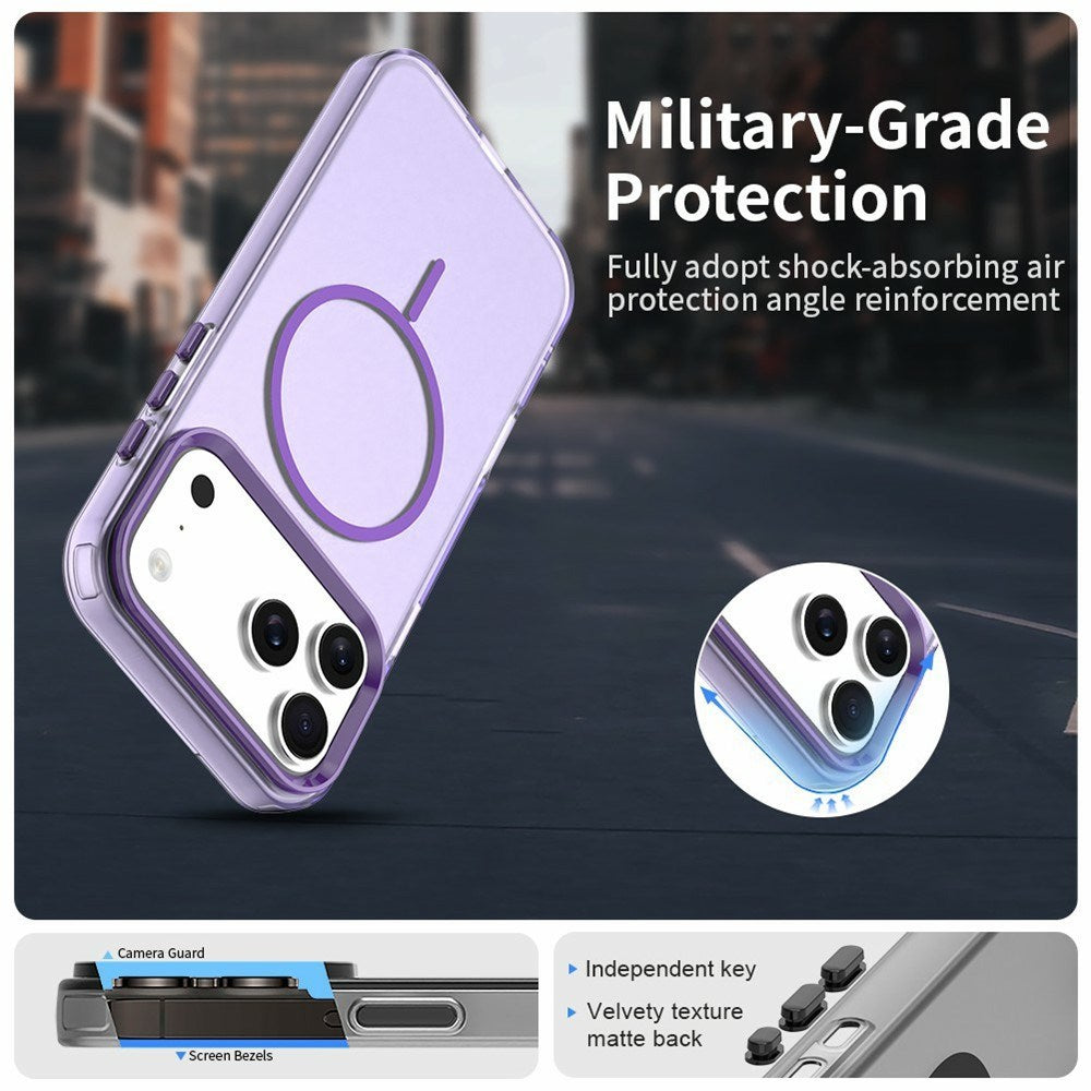 iPhone 18 Pro / 17 Pro EIDERWOOD Hybrid Plastic Case - MagSafe Compatible - Purple